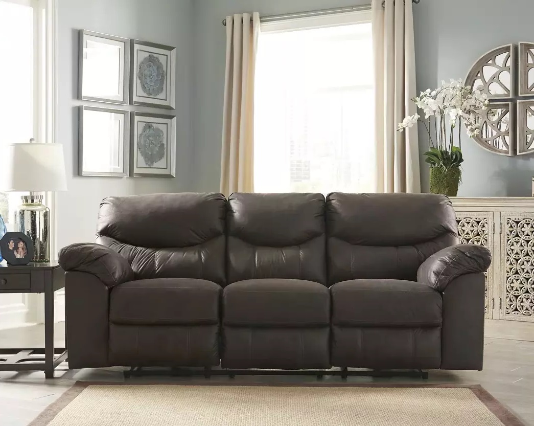 American Design Furniture by Monroe - Barton Reclining Sofa